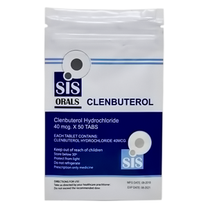 Clenbuterol 40mcg 50tabs – SIS Labs